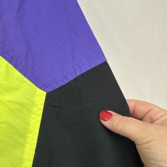 Vtg Dual Control Pullover Windbreaker Women's Medium READ LISTING 80s 90s Style - Picture 9 of 15